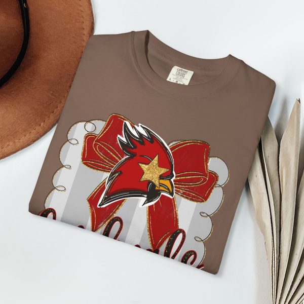 Cardinals Mascot Shirt Comfort Colors - Image 4