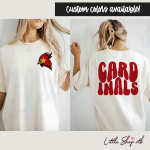 Cardinals Mascot Pocket Shirt Comfort Colors