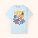 Happy to See Your Face Teacher Shirt Comfort Colors - Image 10