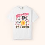 Comfort Colors® Baseball Shirt, Game day Tee - Image 2