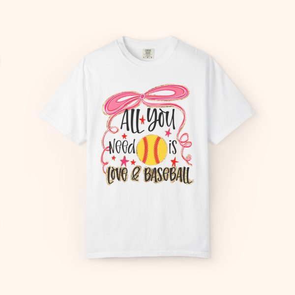 Comfort Colors® Baseball Shirt, Game day Tee - Image 2