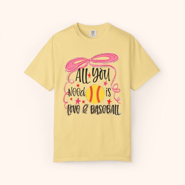 Comfort Colors® Baseball Shirt, Game day Tee - Image 8