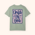 Comfort Colors Child of God, Front & Back Design Tee - Image 15
