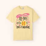 Comfort Colors® Baseball Shirt, Game day Tee - Image 5