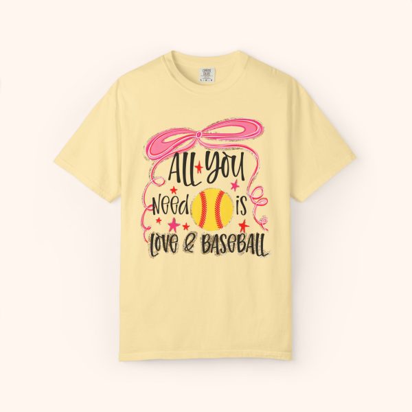 Comfort Colors® Baseball Shirt, Game day Tee - Image 5