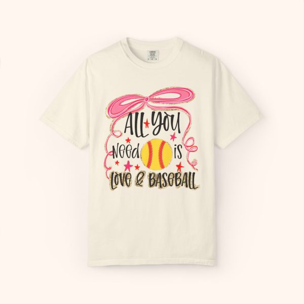 Comfort Colors® Baseball Shirt, Game day Tee - Image 4