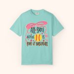 Comfort Colors® Baseball Shirt, Game day Tee - Image 10