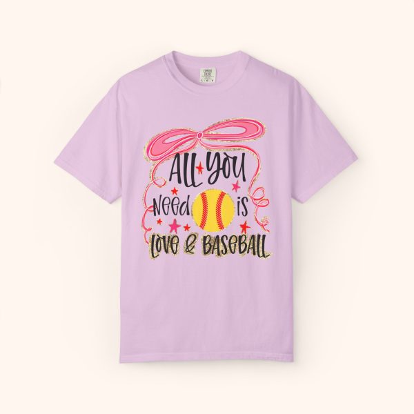 Comfort Colors® Baseball Shirt, Game day Tee - Image 12
