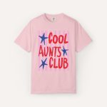 Comfort Color® Cool Aunts Club TShirt, Retro Aunt Design Shirt,  Gift for Aunt - Image 7