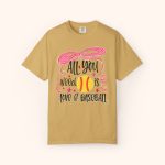 Comfort Colors® Baseball Shirt, Game day Tee - Image 6