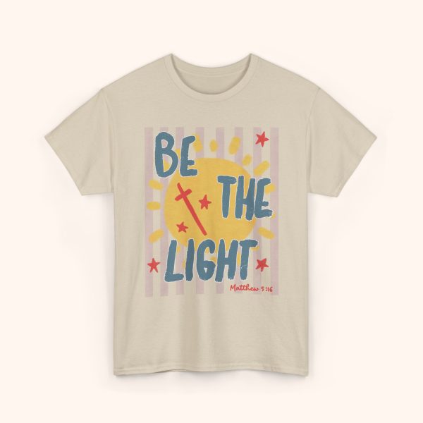 Be the Light Christian Faith Shirt Gildan - Image 4