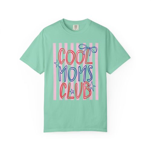 Comfort Colors® Cool Mom TShirt, Striped Design Shirt, Mother's Day Gift, Gift for Mom - Image 8