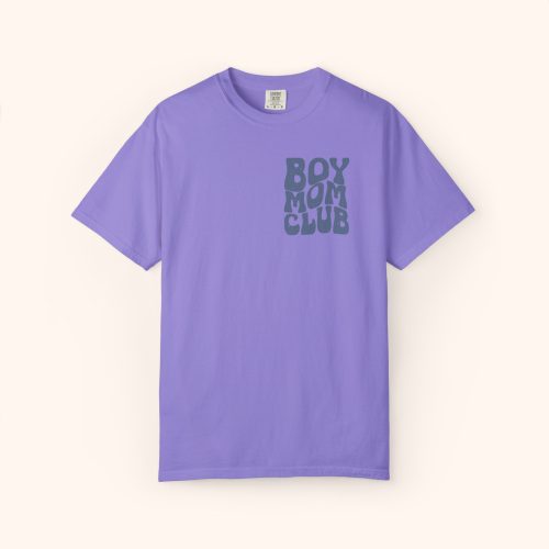 Boy Moms Club Shirt Comfort Colors - Image 5