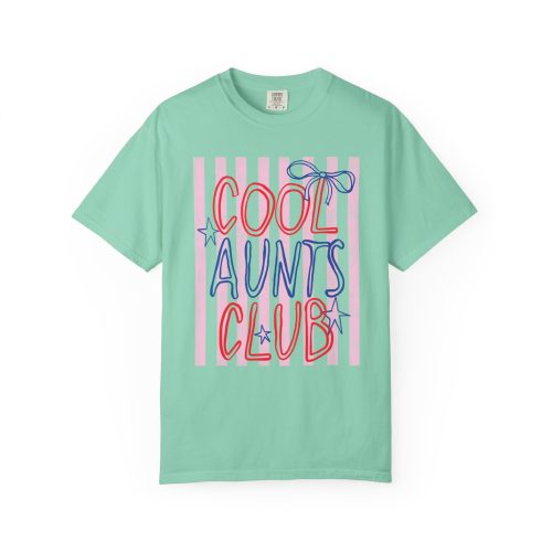 Comfort Colors® Cool Aunts Club TShirt, Retro Aunt Design Shirt,  Gift for Aunt - Image 9