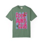 Aunts Club T-Shirt, Retro Aunt Design Cherry Comfort Colors® - Image 9