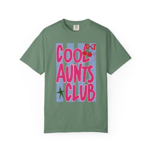 Aunts Club T-Shirt, Retro Aunt Design Cherry Comfort Colors® - Image 9