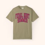 Feral Aunt Summer T-Shirt Comfort Colors - Image 4
