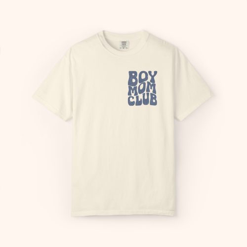 Boy Moms Club Shirt Comfort Colors - Image 2