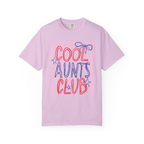 Comfort Colors® Cool Aunts Club TShirt, Retro Aunt Design Shirt,  Gift for Aunt - Image 2