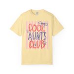 Comfort Colors® Cool Aunts Club TShirt, Retro Aunt Design Shirt,  Gift for Aunt - Image 12