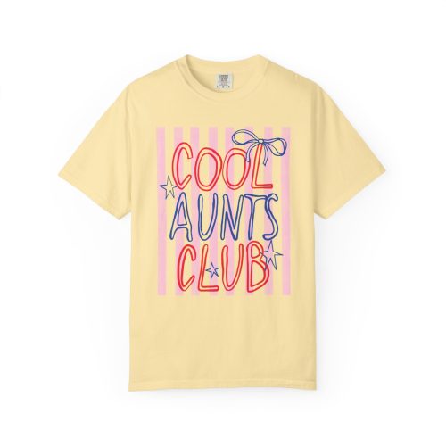 Comfort Colors® Cool Aunts Club TShirt, Retro Aunt Design Shirt,  Gift for Aunt - Image 12
