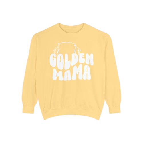 Custom Dog Mama Shirt Comfort Colors Sweatshirt, Golden Mama Tee, Frenchie Mama Shirt, Personalized Dog Mom Gift - Image 11