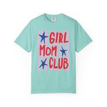 Girl Moms Club Shirt, Comfort Colors Shirt, Girl Mom Tee, Retro Mama Shirt, Mother's Day Gift, Cute Mom Graphic Tee - Image 15