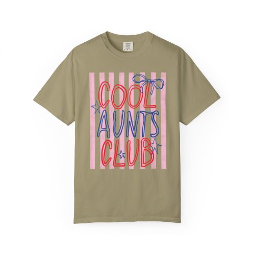 Comfort Colors® Cool Aunts Club TShirt, Retro Aunt Design Shirt,  Gift for Aunt - Image 10