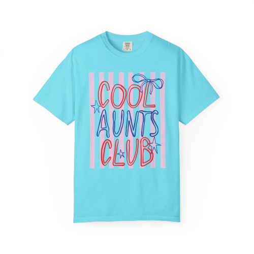 Comfort Colors® Cool Aunts Club TShirt, Retro Aunt Design Shirt,  Gift for Aunt - Image 8