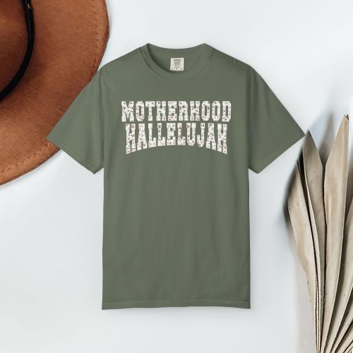 Motherhood Hallelujah Comfort Colors® Shirt - Image 6