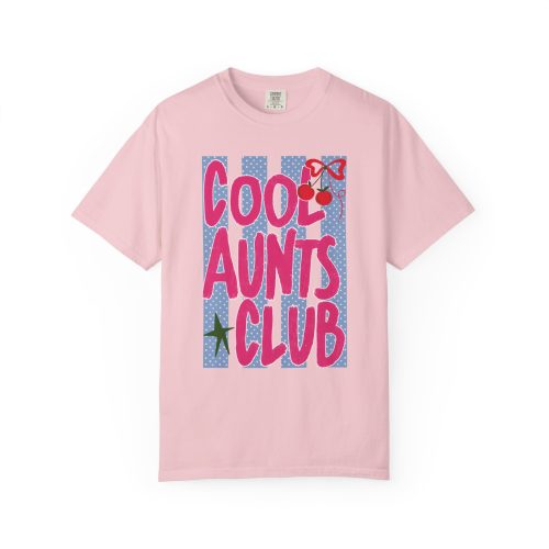 Aunts Club T-Shirt, Retro Aunt Design Cherry Comfort Colors® - Image 15