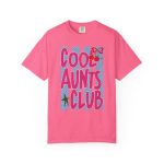 Aunts Club T-Shirt, Retro Aunt Design Cherry Comfort Colors® - Image 16