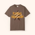 Football Hallelujah Shirt Comfort Colors, Football Tee - Image 6