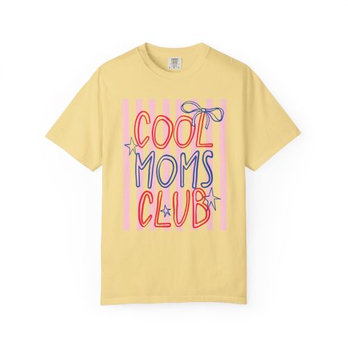 Comfort Colors® Cool Mom TShirt, Striped Design Shirt, Mother's Day Gift, Gift for Mom - Image 14