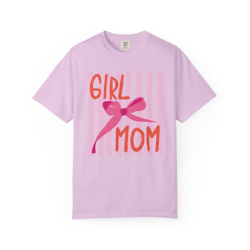 Girl Mom Shirt, Proud Girl Mama Tee, Mom Life Shirt, Comfort Colors Graphic Tee, Mother's Day Gift - Image 3