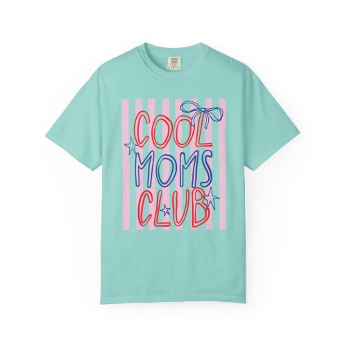 Comfort Colors® Cool Mom TShirt, Striped Design Shirt, Mother's Day Gift, Gift for Mom - Image 5