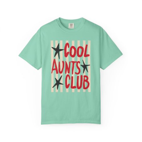 Comfort Colors® Cool Aunts Club TShirt, Retro Aunt Design Shirt,  Gift for Aunt - Image 9
