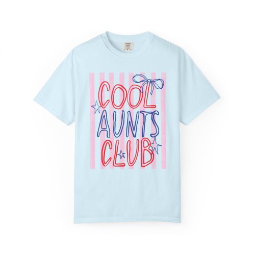 Comfort Colors® Cool Aunts Club TShirt, Retro Aunt Design Shirt,  Gift for Aunt - Image 4