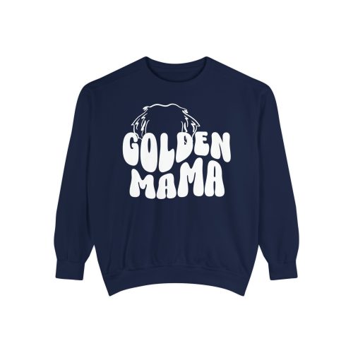 Custom Dog Mama Shirt Comfort Colors Sweatshirt, Golden Mama Tee, Frenchie Mama Shirt, Personalized Dog Mom Gift - Image 12