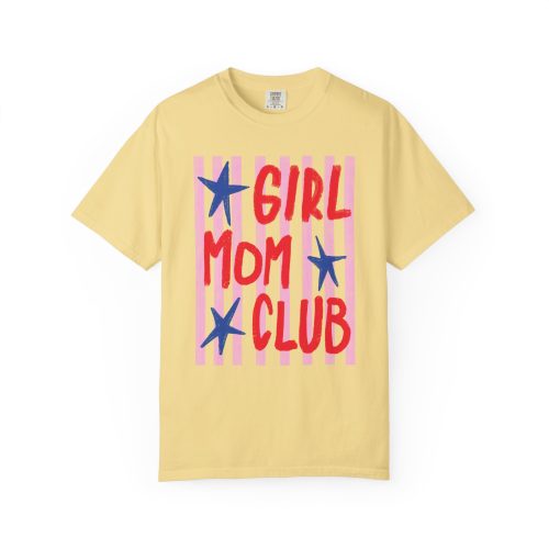 Girl Moms Club Shirt, Comfort Colors Shirt, Girl Mom Tee, Retro Mama Shirt, Mother's Day Gift, Cute Mom Graphic Tee - Image 18