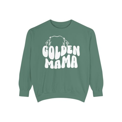 Custom Dog Mama Shirt Comfort Colors Sweatshirt, Golden Mama Tee, Frenchie Mama Shirt, Personalized Dog Mom Gift - Image 10