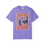 Tis the Season Halloween Shirt, Retro Halloween Tee, Comfort Colors Shirt - Image 13