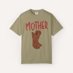 Southern Mother Shirt, Cowboy Boots Shirt, Retro Mom Tee, Comfort Colors Shirt, Western Mama Shirt, Country Graphic Tee - Image 9
