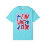 Comfort Colors® Fun Aunts Club TShirt, Retro Aunt Design Shirt,  Gift for Aunt - Image 17