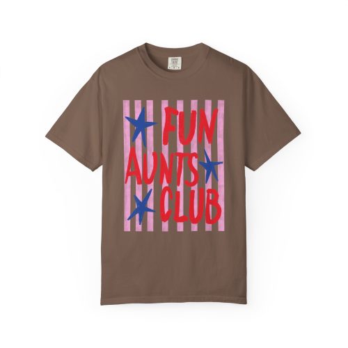 Comfort Colors® Fun Aunts Club TShirt, Retro Aunt Design Shirt,  Gift for Aunt - Image 25