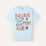Bulldog Mom Club Shirt, Comfort Colors Tee, Bulldog Mom Shirt, Dog Mom Graphic Tee, Retro Pet Lover Shirt - Image 14