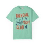 Frenchie Mom Club Shirt, Comfort Colors Tee, French Bulldog Mom Shirt, Dog Mom Graphic Tee, Retro Pet Lover Shirt, Frenchie Gift - Image 25
