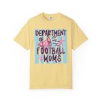 Football Moms Shirt, Comfort Colors Tee, Football Mom Shirt, Game Day Shirt, Sports Mom Tee, Retro Football Graphic, Tailgate Outfit - Image 15