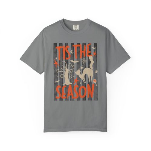 Tis the Season Halloween Shirt, Retro Halloween Tee, Comfort Colors Shirt - Image 22