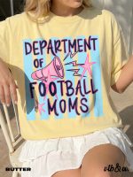 Football Moms Shirt, Comfort Colors Tee, Football Mom Shirt, Game Day Shirt, Sports Mom Tee, Retro Football Graphic, Tailgate Outfit
